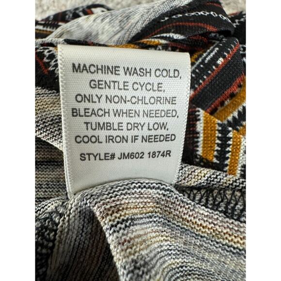 H.I.P Happening In The Present Sz XL Boho Tribal Print Long Cardigan Sweater - Picture 8 of 9